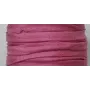 Cinta de seda Natural cosida 5-7mm rosa fuerte / Hilos y Cordones, Hilo de seda