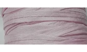 Cinta de seda Natural cosida 5-7mm lila / Hilos y Cordones, Hilo de seda