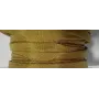 Cinta de seda Natural cosida 5-7mm mostaza-cobre / Hilos y Cordones, Hilo de seda