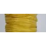 Cinta de seda Natural cosida 5-7mm Amarilla / Hilos y Cordones, Hilo de seda