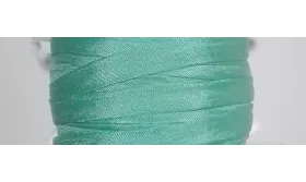 Cinta de seda Natural cosida 5-7mm Menta / Hilos y Cordones, Hilo de seda