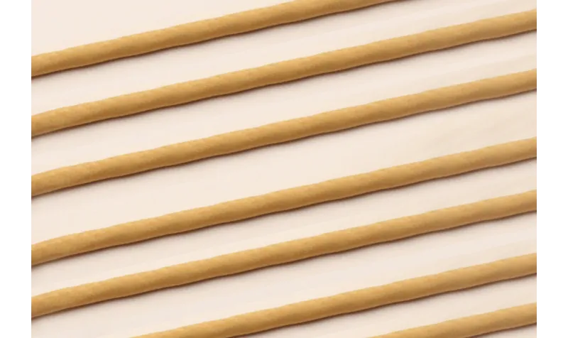 Cordón de SEDA 3mm relleno color Mostaza Cordón de SEDA 3mm relleno color Mostaza