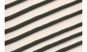 Cordón de SEDA 3mm relleno color Verde Inglés / Hilos y Cordones, Hilo de seda