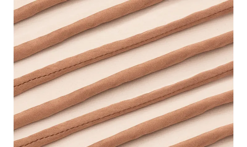 Cordón de SEDA 3mm relleno color Cobrizo / Hilos y Cordones, Hilo de seda