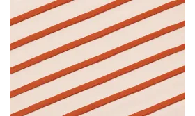 Cinta de seda Natural cosida 5-7mm Teja / Hilos y Cordones, Hilo de seda