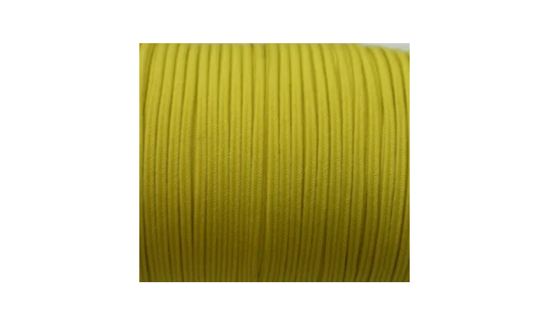 Soutache 3mm Amarillo claro mate / Hilos y Cordones, Soutache