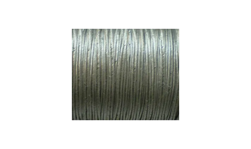 Soutache 3mm Metálica plata / Hilos y Cordones, Soutache