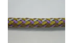 Cordón trenzado multicolor de 10mm Mezcla 1 / Hilos y Cordones, Cordón trenzado algodón