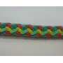 Cordón trenzado multicolor de 10mm Mezcla 4 / Hilos y Cordones, Cordón trenzado algodón