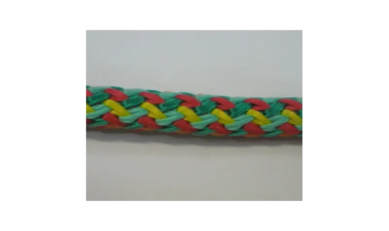 Cordón trenzado multicolor de 10mm Mezcla 4 / Hilos y Cordones, Cordón trenzado algodón