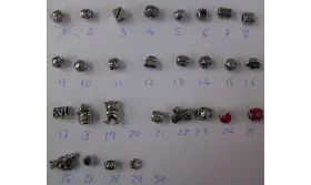 Cilindro pequeño plata.  PAN176-49