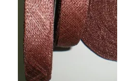 Cinta sinamay 2cms Rosa malva / Complementos de Pelo