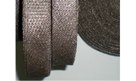 Cinta sinamay 2cms Gris Rosado / Complementos de Pelo