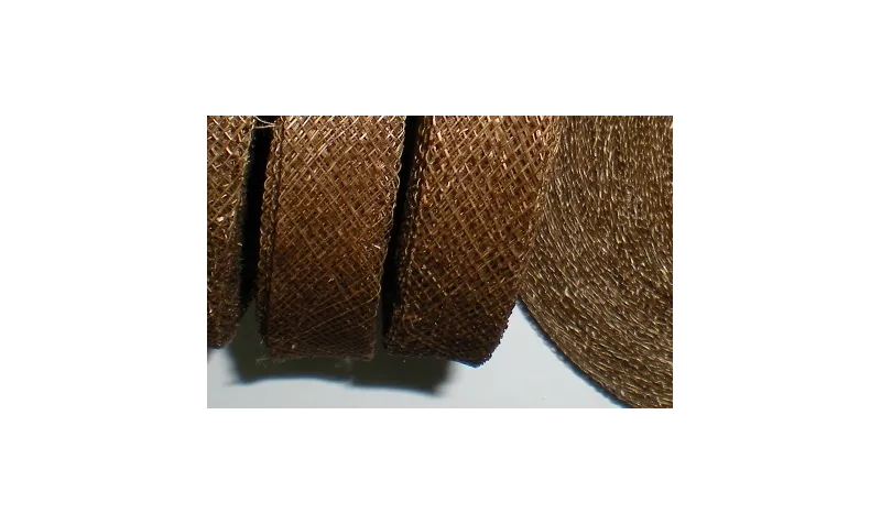 Cinta sinamay 2cms Marrón claro / Complementos de Pelo