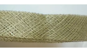 Cinta sinamay 2cms verde  / Complementos de Pelo