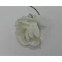 Flor Papel 3cms diámetro Blanca / Complementos de Pelo