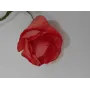 Flor Papel 3cms diámetro Coral / Complementos de Pelo
