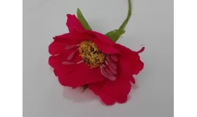 Flor Tela 45cms diámetro Fuxia / Complementos de Pelo