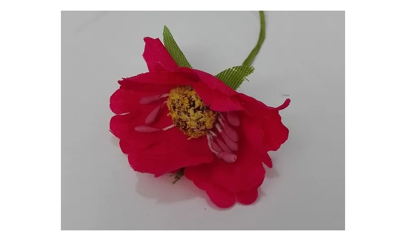 Flor Tela 45cms diámetro Fuxia / Complementos de Pelo