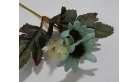 Ramilete Margaritas 4 a 5cms diámetro Verde / Complementos de Pelo