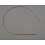 Diadema de 1,5mm de ancho Dorada / Complementos de Pelo