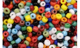 10 gramos de Abalorio cristal Multicolor / Abalorio pulseras y Collares
