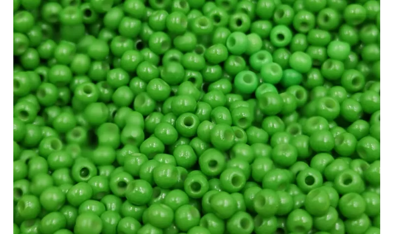 10 gramos de Abalorio cristal verde / Abalorio pulseras y Collares