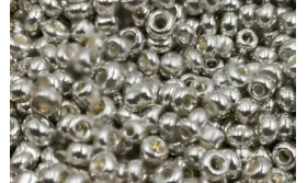 10 gramos de Abalorio cristal 3mm Plateado / Abalorio pulseras y Collares