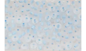 10 gramos Abalorio Azul  Fluor trans 3mm / Abalorio pulseras y Collares