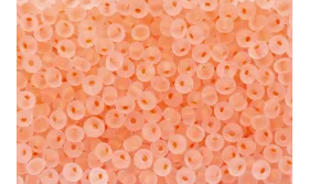 10 gramos Abalorio Coral Fluor trans 3mm / Abalorio pulseras y Collares