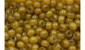 10 gramos Abalorio Verde musgo 4mm / Abalorio pulseras y Collares