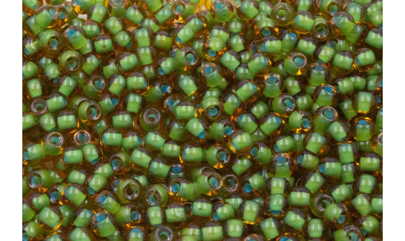 10 gramos de Abalorio 4mm verde transparente / Abalorio pulseras y Collares