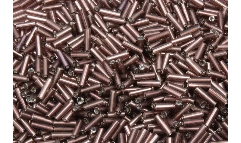 10 gramos de Canutillo de 6mm irisado metálico / Abalorio pulseras y Collares