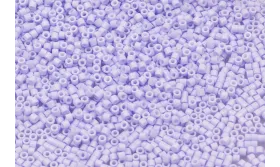 10 gramos de Abalorio cristal 2mm Microtubo Lila / Abalorio pulseras y Collares