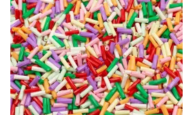 10 gramos de canutillo cristal 6mm MIX Colorido / Abalorio pulseras y Collares