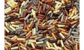 10 gramos de canutillo cristal 6mm MIX Tostado / Abalorio pulseras y Collares