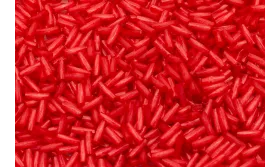 10 gramos de canutillo cristal 5m Rojo / Abalorio pulseras y Collares