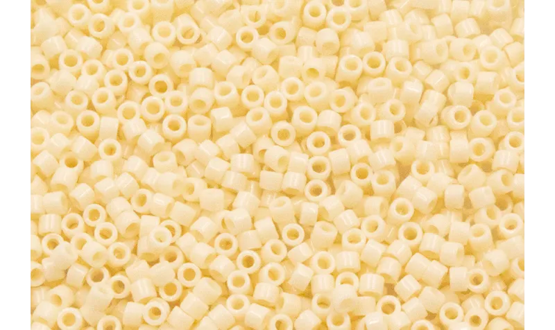 bolsa 8 grs Miyuki Delica OPAQUE CREAM DB732 / Delicas de 