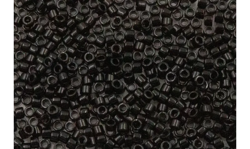 bolsa 8 grs Miyuki Delica Negro DB010 bolsa 8 grs Miyuki Delica Negro DB010