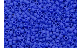 Bolsa de 8grs Delica 11/0 Matted Opaque Cyan Blue / Delicas de 