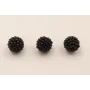 Bola abalorio 11mm negro / Abalorio pulseras y Collares