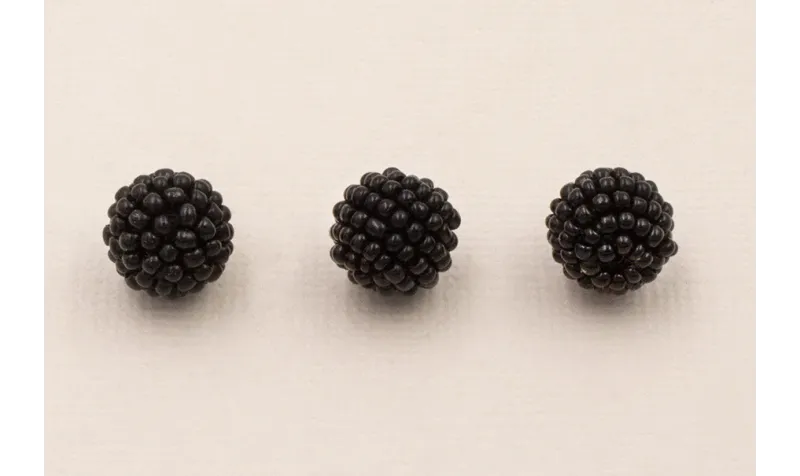 Bola abalorio 11mm negro Bola abalorio 11mm negro