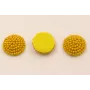 Disco de abalorio de 16mm Amarilo Mostaza / Abalorio pulseras y Collares