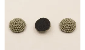 Disco de abalorio de 16mm Vison / Abalorio pulseras y Collares