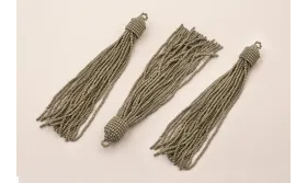 Fleco de Abalorio de 120mm  Vison / Abalorio pulseras y Collares