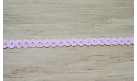 Tira de lentejuelas de 4mm Rosa / Cuentas y Lentejuelas