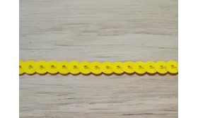 Tira de lentejuelas de 4mm Mostaza / Cuentas y Lentejuelas