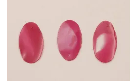 Lentejuela Ovalo 26*16mm Fuxia / Cuentas y Lentejuelas