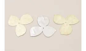 trébol Plata y Oro 35mm diámetro / Cuentas y Lentejuelas