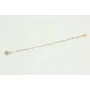 Pulsera sencilla de cadena con discos intercalados